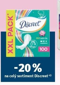 Discreet hygienické vložky