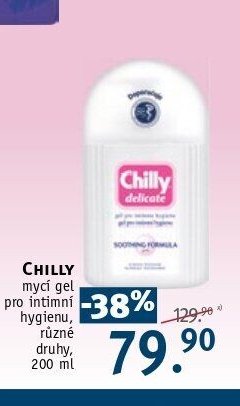 Chilly mycí gel pro intimní hygienu