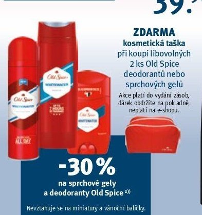 Old Spice sprchové gely a deodoranty
