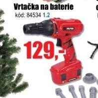 Vrtačka na baterie