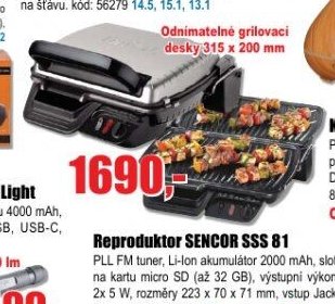 Kontaktní rozkládací gril TEFAL