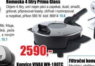 Remoska 4 litry Prima Glass