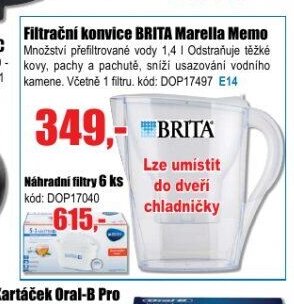 Filtrační konvice BRITA Marella Memo