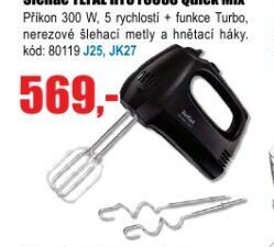 Šlehač TEFAL HT310838 Quick Mix