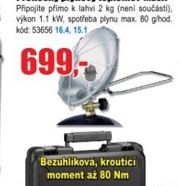 Přenosný plynový teplomet MEVA