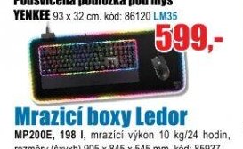 Podsvícená podložka pod myš YENKEE