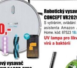 Robotický vysavač CONCEPT VR2020
