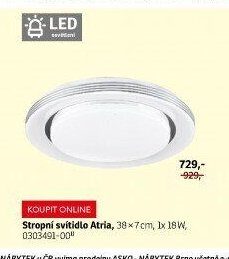 Stropní svítidlo Atria