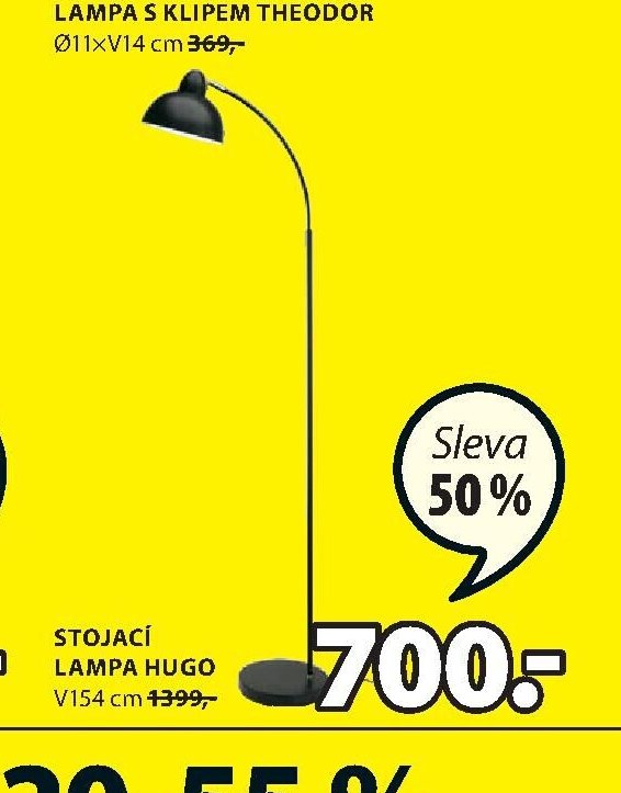 STOJACÍ LAMPA HUGO