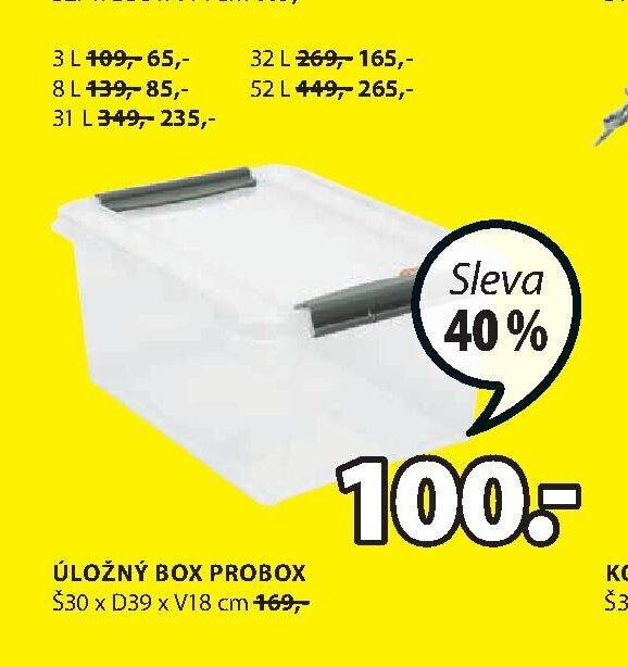 ÚLOŽNÝ BOX PROBOX