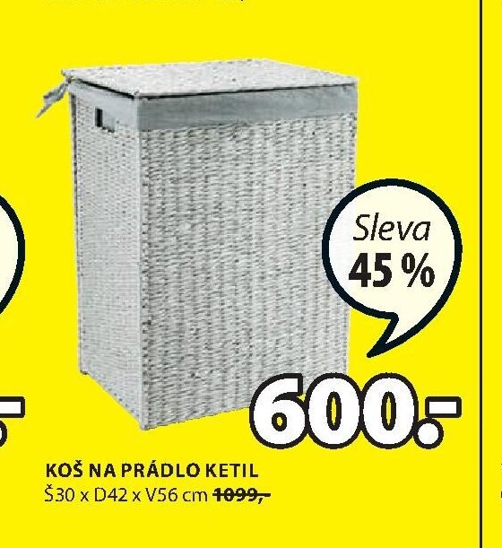 KOŠ NA PRÁDLO KETIL