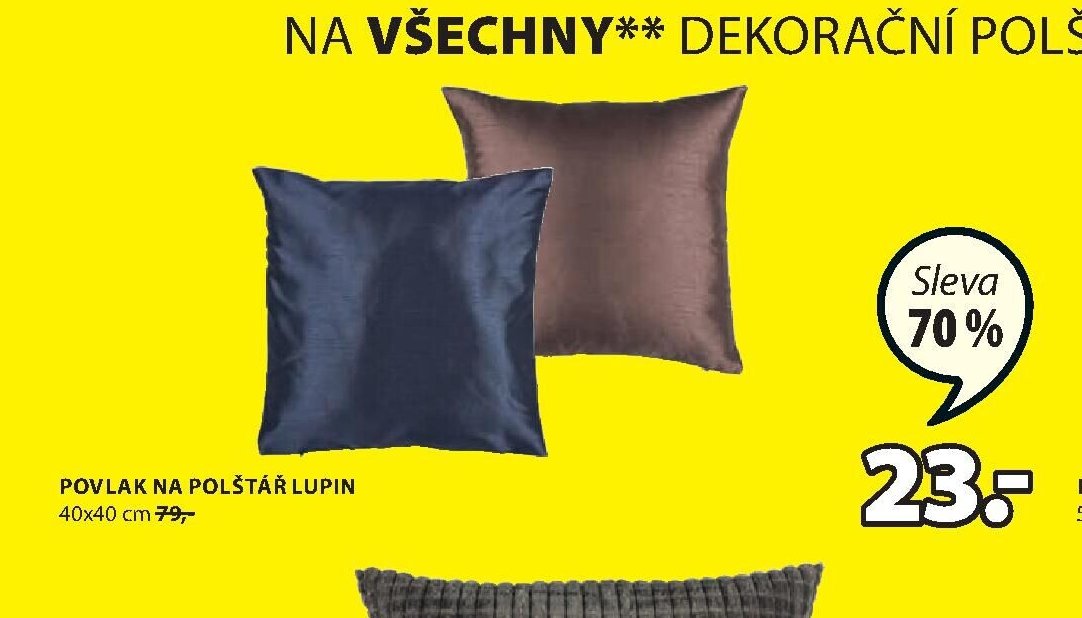 POVLAK NA POLŠTÁŘ LUPIN