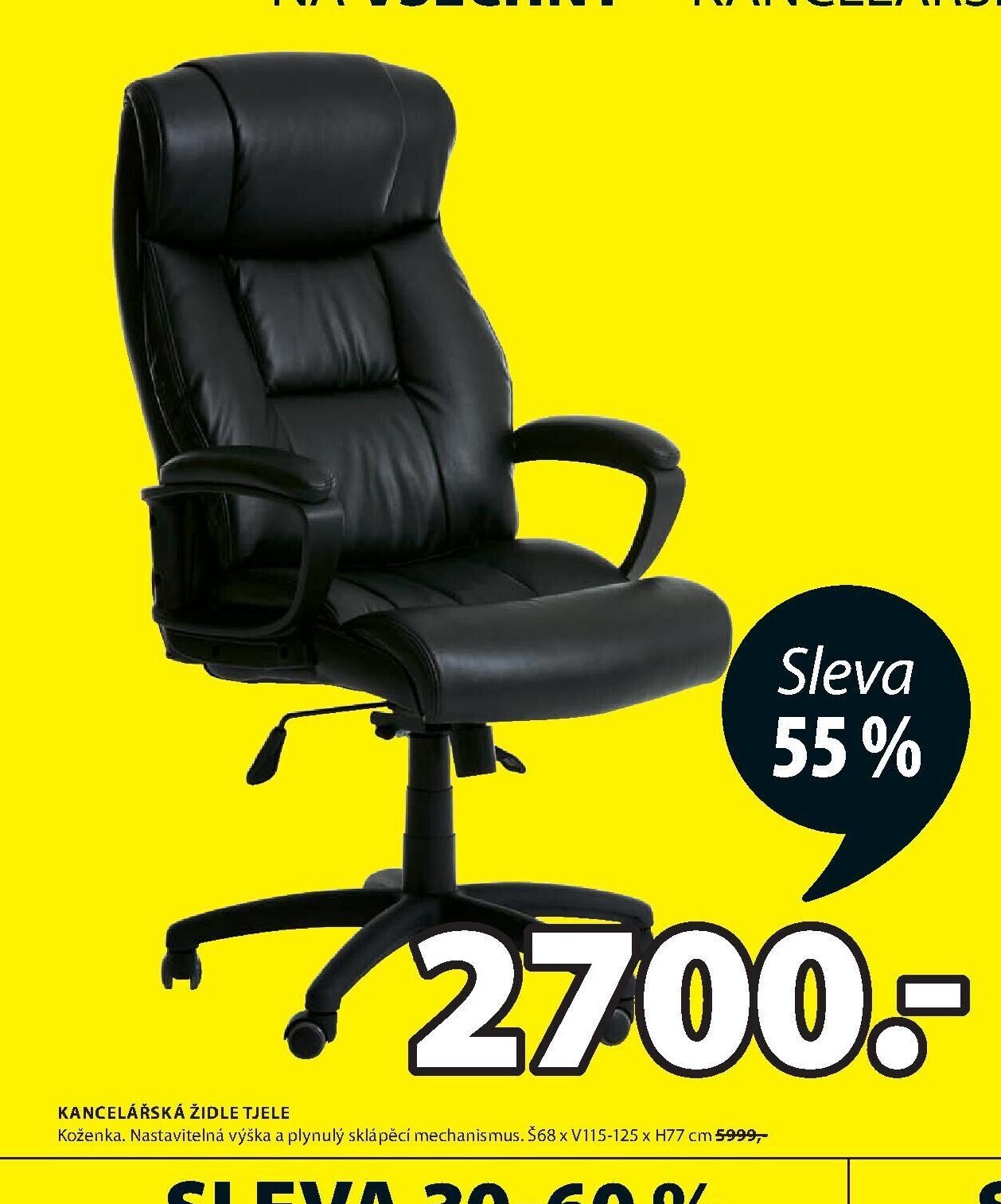 KANCELÁŘSKÁ ŽIDLE TJELE