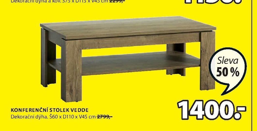 KONFERENČNÍ STOLEK VEDDE