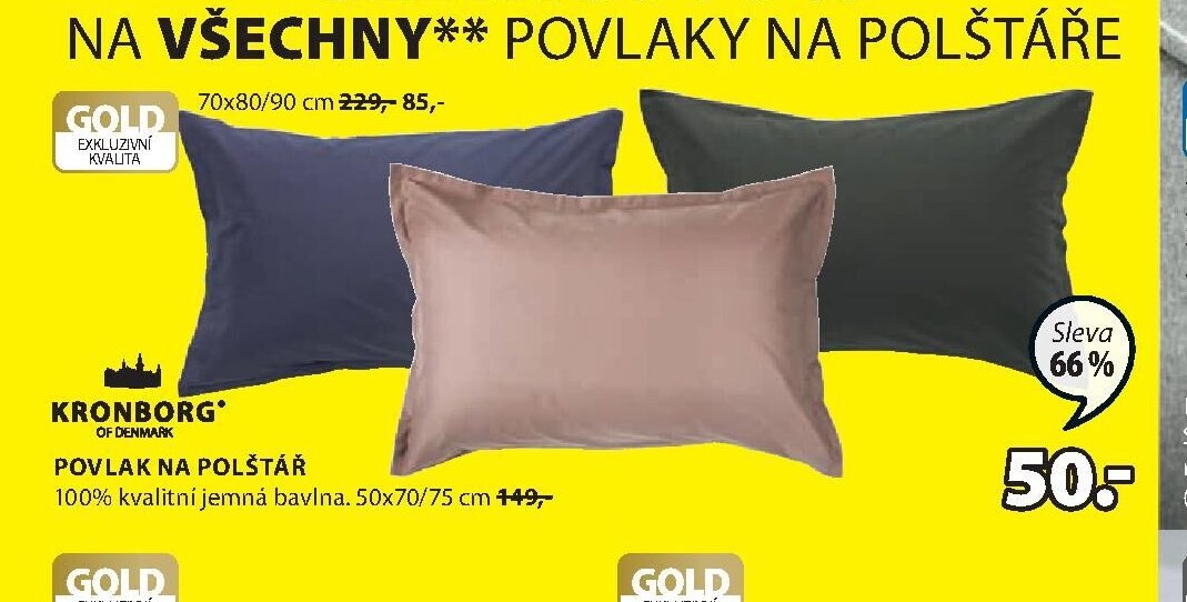 Povlak na polštář - Jysk aktualniletaky.eu