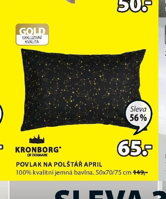 Povlak na polštář APRIL - Jysk aktualniletaky.eu