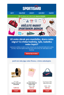 aktuální leták Sportisimo 26.11.2021-1.12.2021