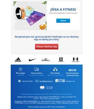 aktuální leták Sportisimo 26.11.2021-1.12.2021