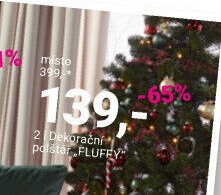Dekorační polštář „FLUFFY“