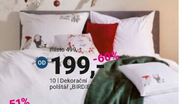 Dekorační polštář „BIRDIE“