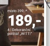 Dekorační polštář WITTI