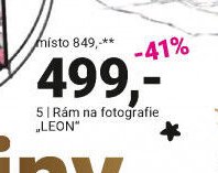 Rám na fotografie LEON