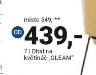 Obal na květináč GLEAM