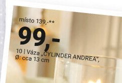 Váza CYLINDER ANDREA