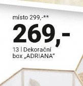 Dekorační box ADRIANA