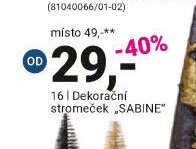 Dekorační stromeček SABINE