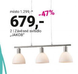 Závěsné svítidlo JAKOB