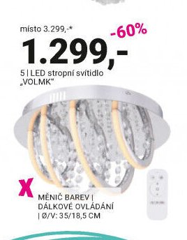LED stropní svítidlo VOLMK