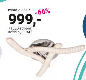 LED stropní svítidlo ELIAL