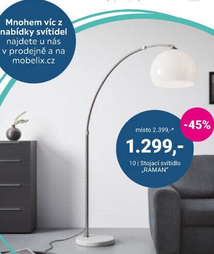 Stojací svítidlo RAMAN