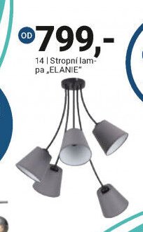 Stropní lampa ELANIE