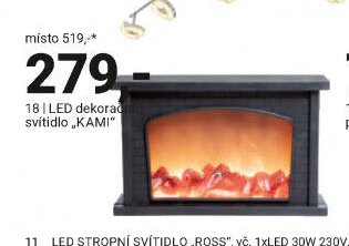 LED dekorační svítidlo KAMI