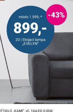 Stojací lampa EVELYN