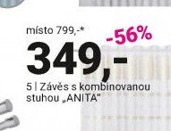 5 | Závěs s kombinovanou stuhou „ANITA“