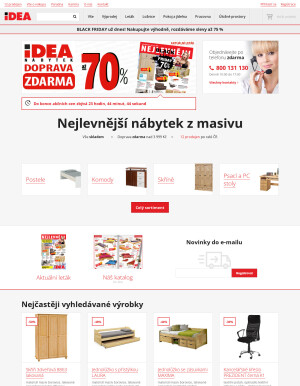 aktuální leták IDEA nábytek 30.11.2021-6.12.2021