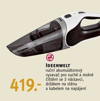 IDEENWELT ruční akumulátorový vysavač
