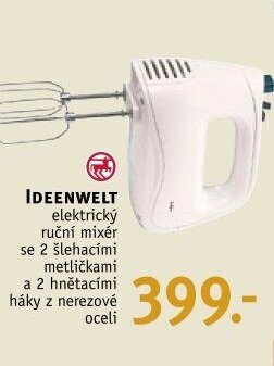 IDEENWELT elektrický ruční mixér