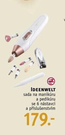 IDEENWELT sada na manikúru a pedikúru