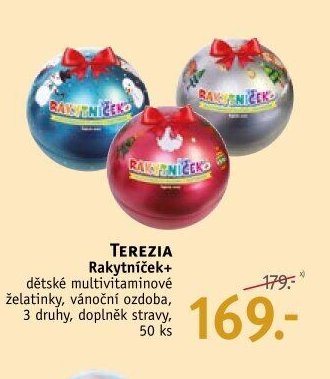 TEREZIA Rakytníček+ dětské multivitamínové želatinky