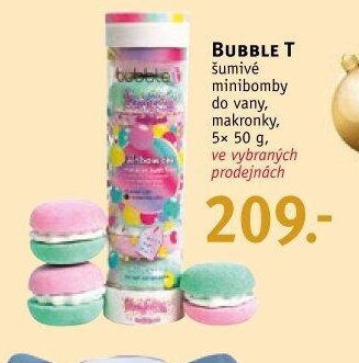 BUBBLE T šumivé minibomby do vany