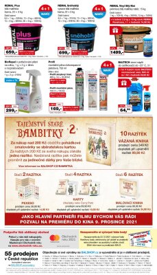 aktuální leták Barvy a laky drogerie 30.11.2021-22.12.2021