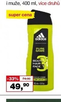 Adidas sprchový gel pro ženy i muže