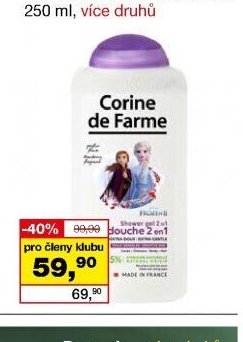 Disney dětský sprchový gel, 250 ml