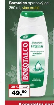 Borotalco sprchový gel, 250 ml