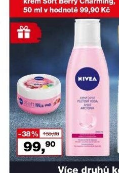 Nivea jemná pleťová voda, 200 ml