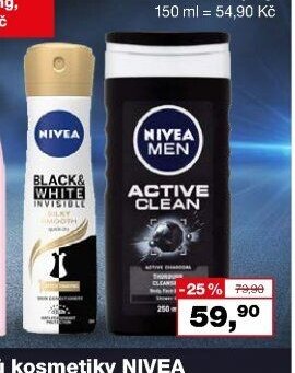 Nivea Men sprchový gel, 250 ml